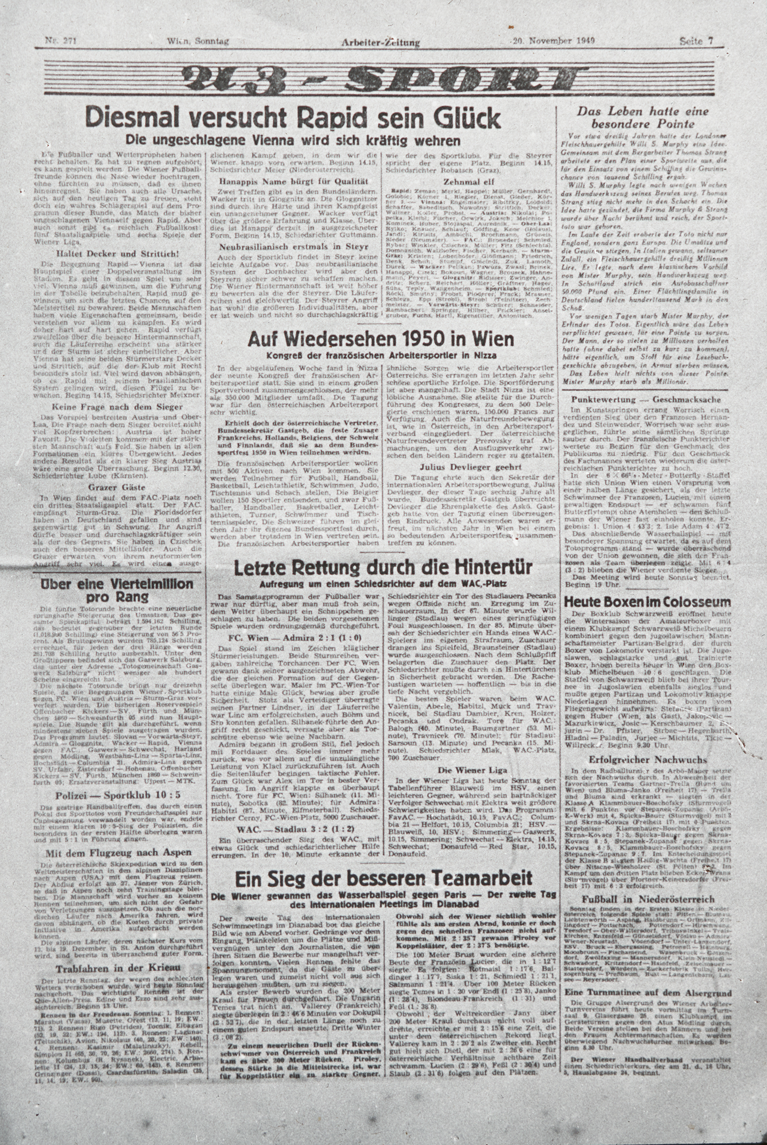 Arbeiter-Zeitung (Glasdia)