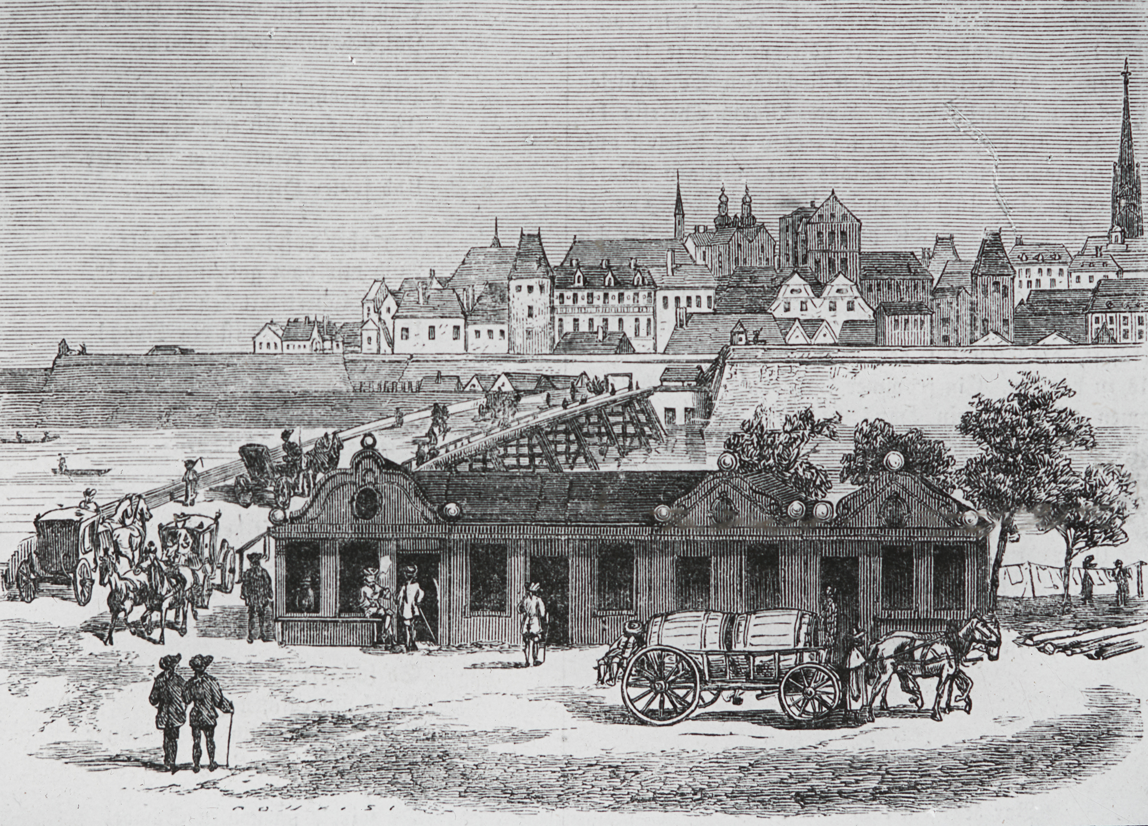 "Erstes Wiener Kaffeehaus" (Glasdia)